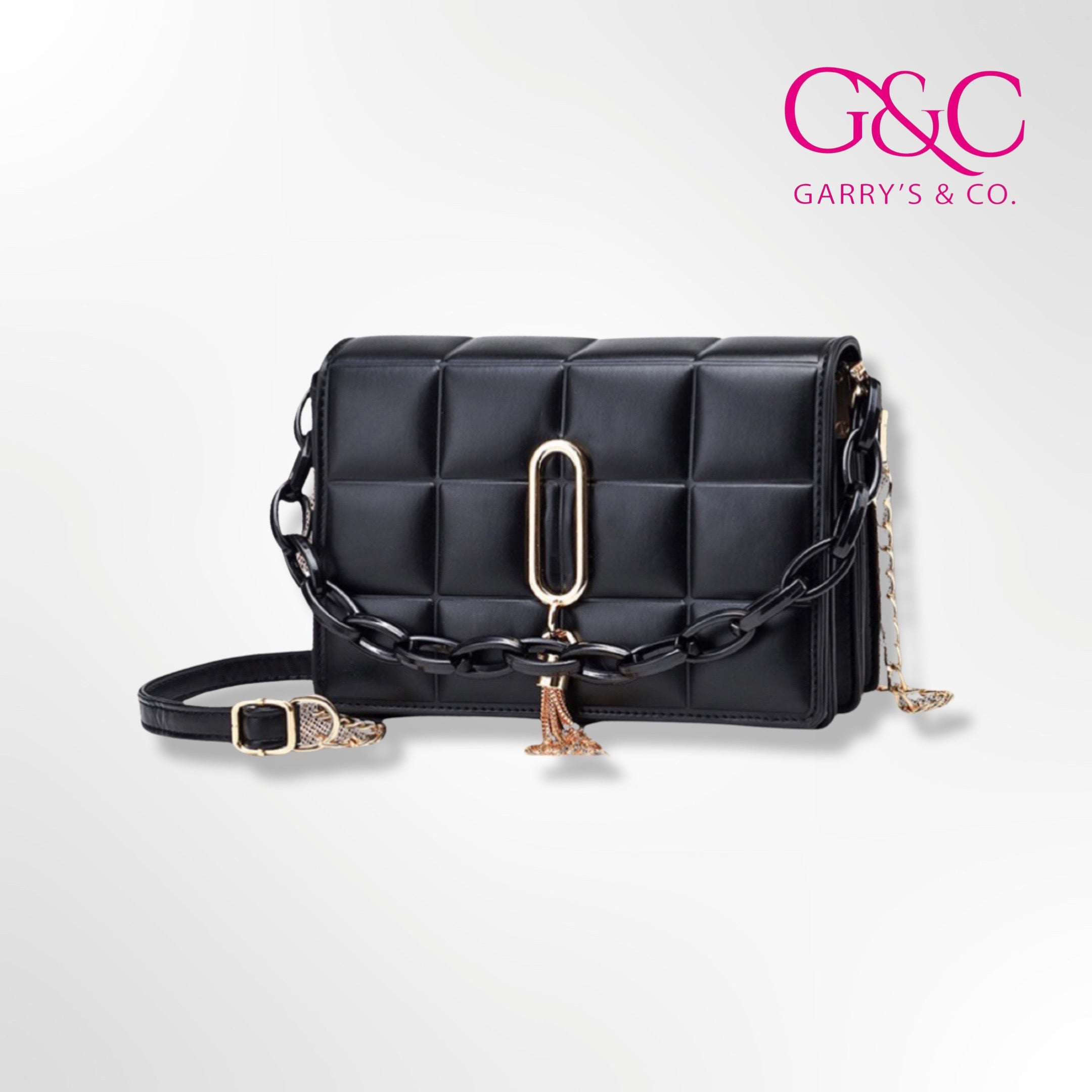 G&C PATTER WITH CHAIN BAG 12